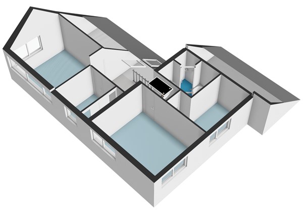 Floor plan - Middenweg 96, 1702 HC Heerhugowaard 